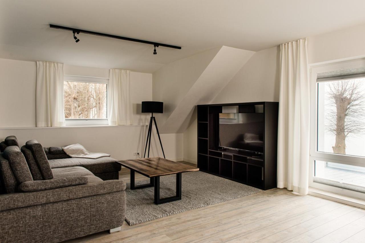 Strandappartements Steinberghaff "Kegnaes" Mit Meerblick Und Sauna Steinberg  Luaran gambar