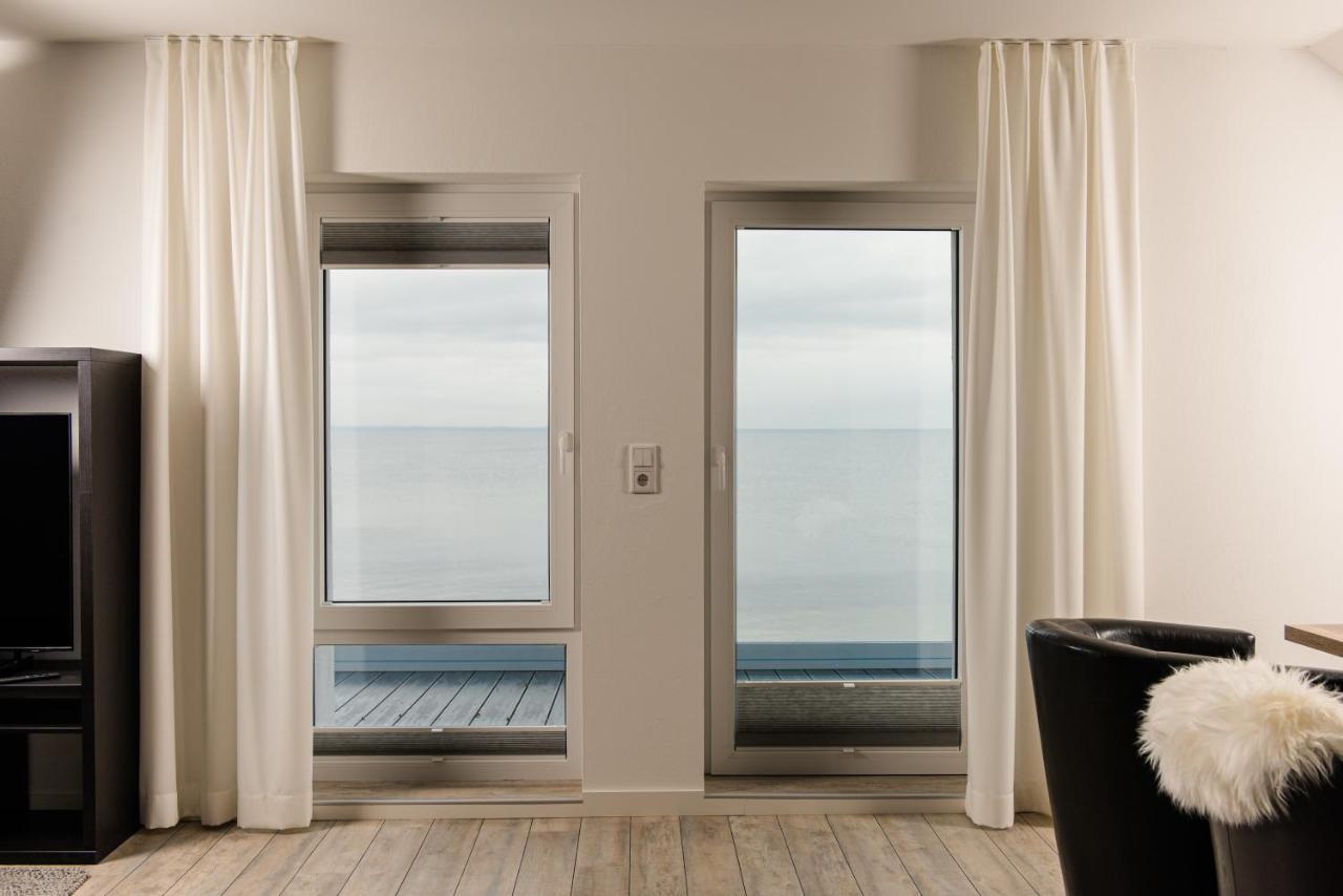 Strandappartements Steinberghaff "Kegnaes" Mit Meerblick Und Sauna Steinberg  Luaran gambar